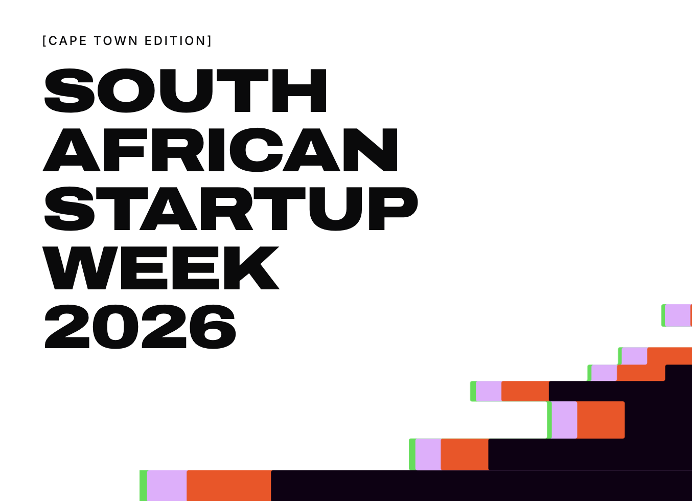 South African Startup Week 2026 — Cape Town Edition